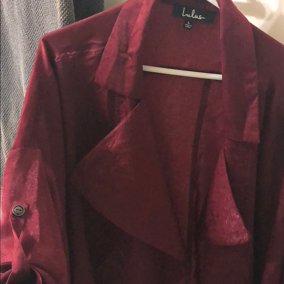 Burgundy duster - Picture 3 of 7